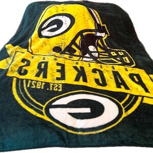 The Northwest Company Green Bay Packers Fleece Throw , Green